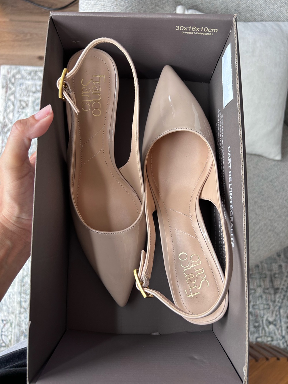 Franco Sarto kitten heel
